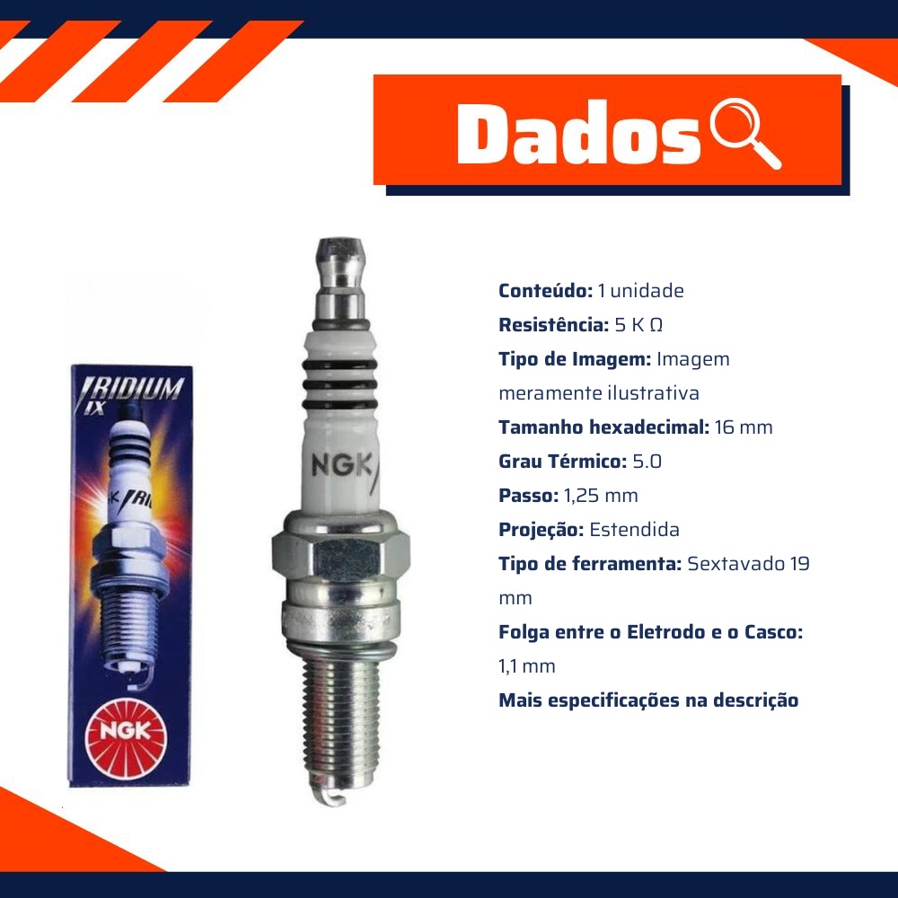 Vela de Ignição - NGK - ZFR5FIX-11