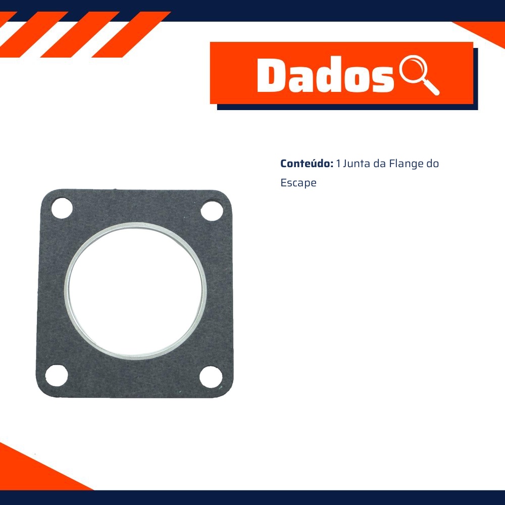 Junta da Flange do Escape - Sabó - 84925