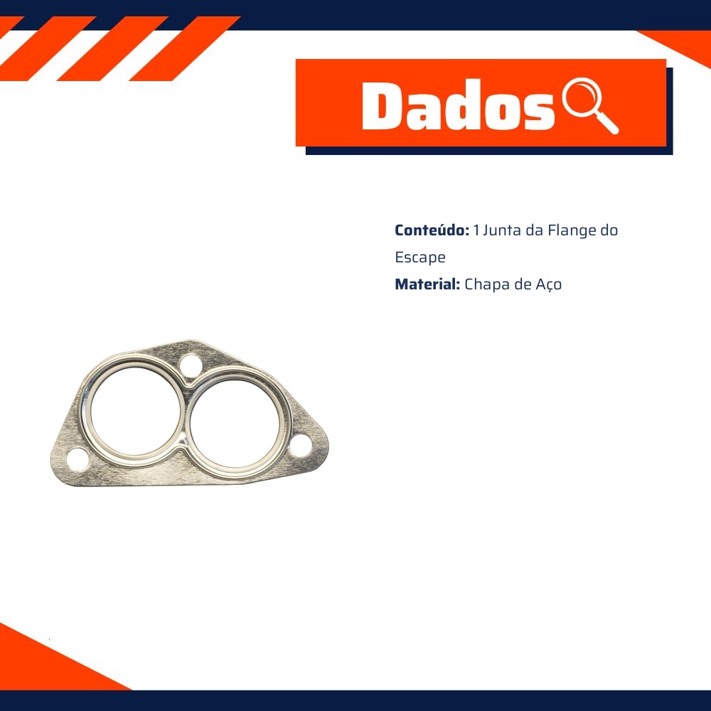 Junta da Flange do Escape - Sabó - 99356