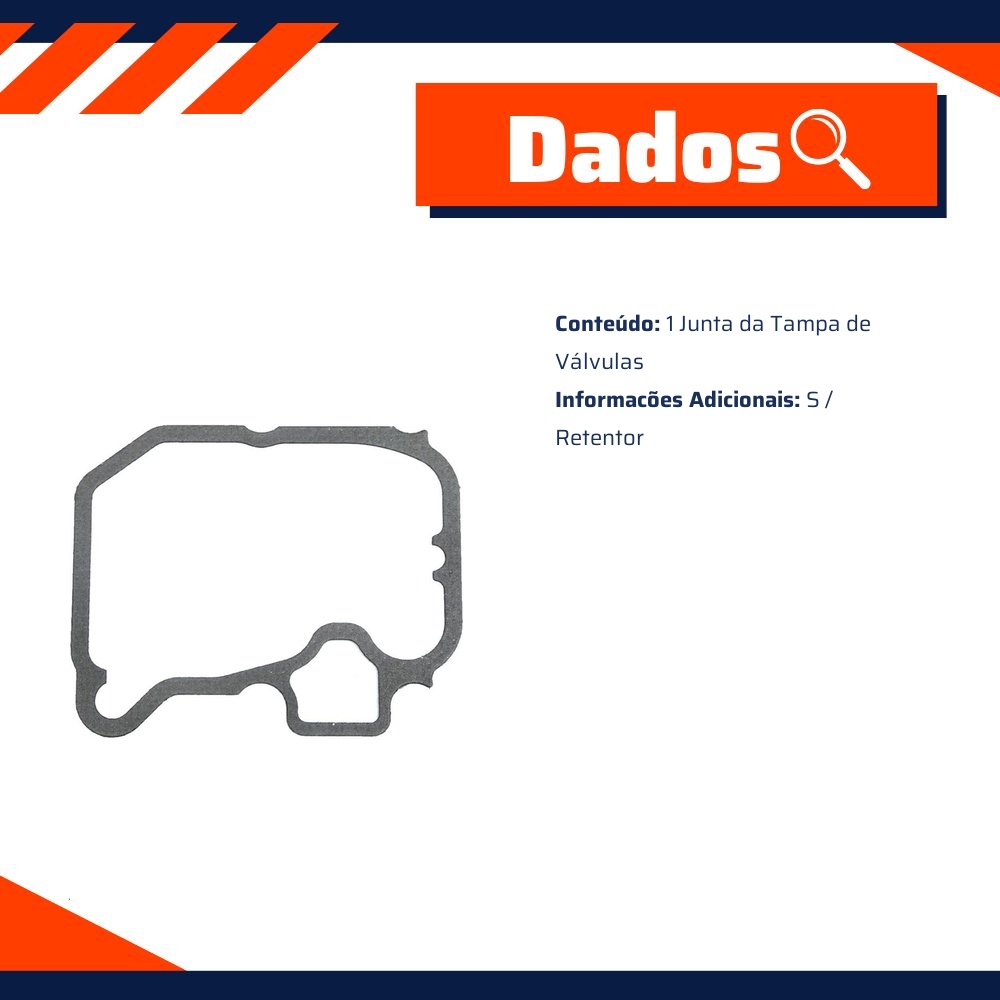 Junta da Tampa de Válvulas - Sabó - 48932F
