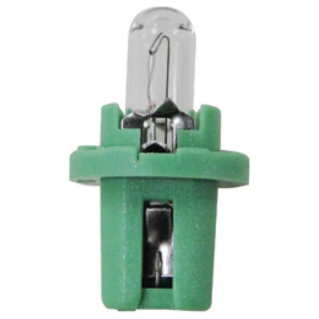 10 Lâmpadas Luz Do Painel / 12V 2W B8.5D Verde Limao Standard Pinguinho - Magneti Marelli - LMM2722MF