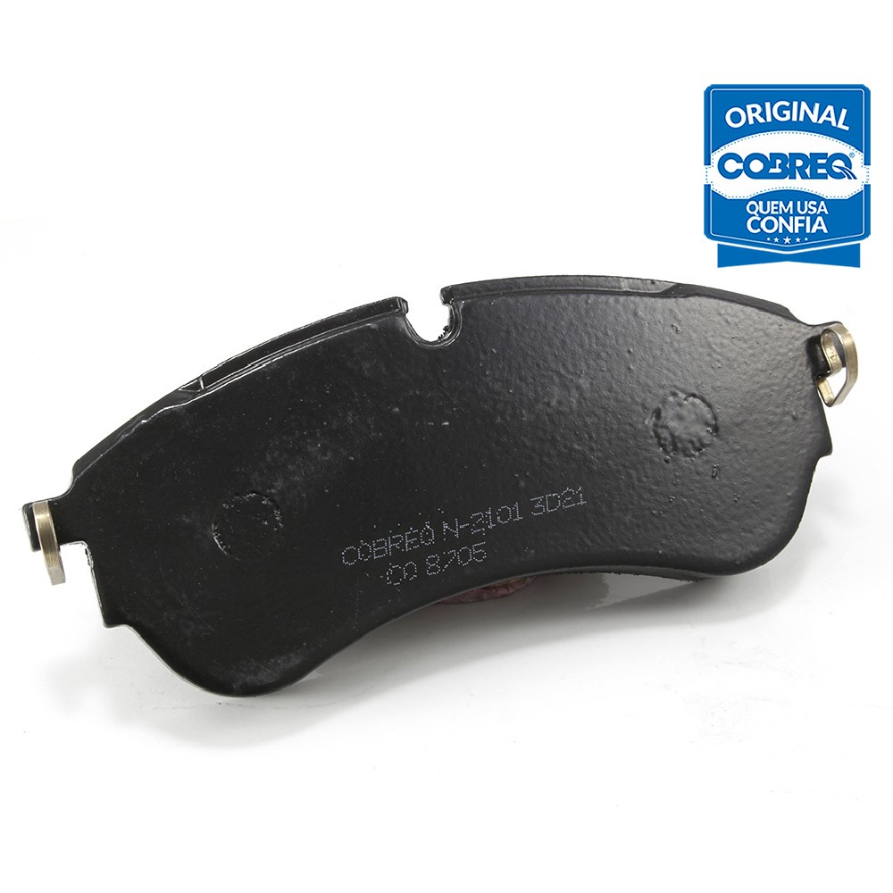 Pastilha de Freio para Volkswagen Delivery 4-150 e Delivery 6-160 - Cobreq - N-2101