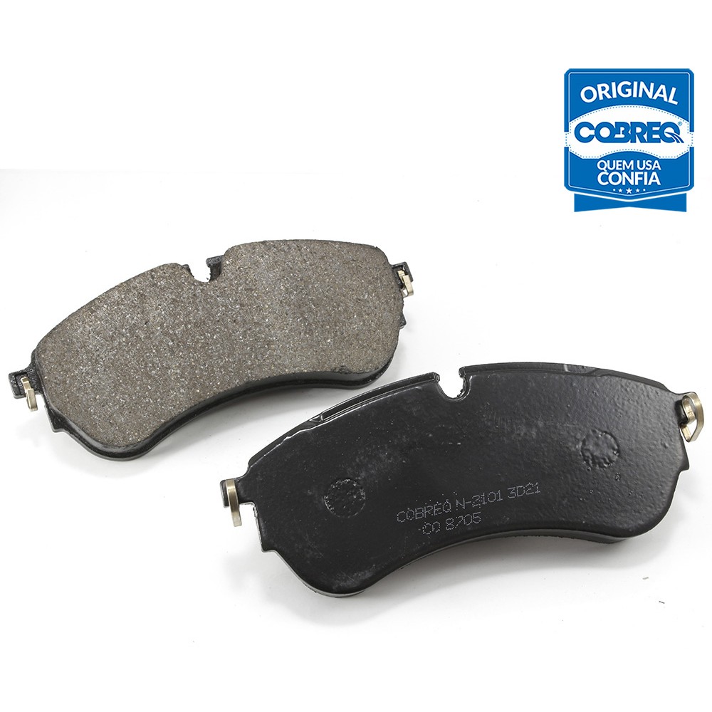 Pastilha de Freio para Volkswagen Delivery 4-150 e Delivery 6-160 - Cobreq - N-2101