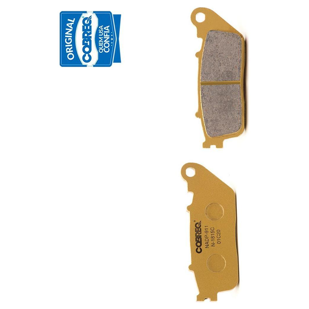 Pastilha de Freio Traseira Cerâmica para Honda CB 1000R e VFR 1200F - Cobreq - N-1815C
