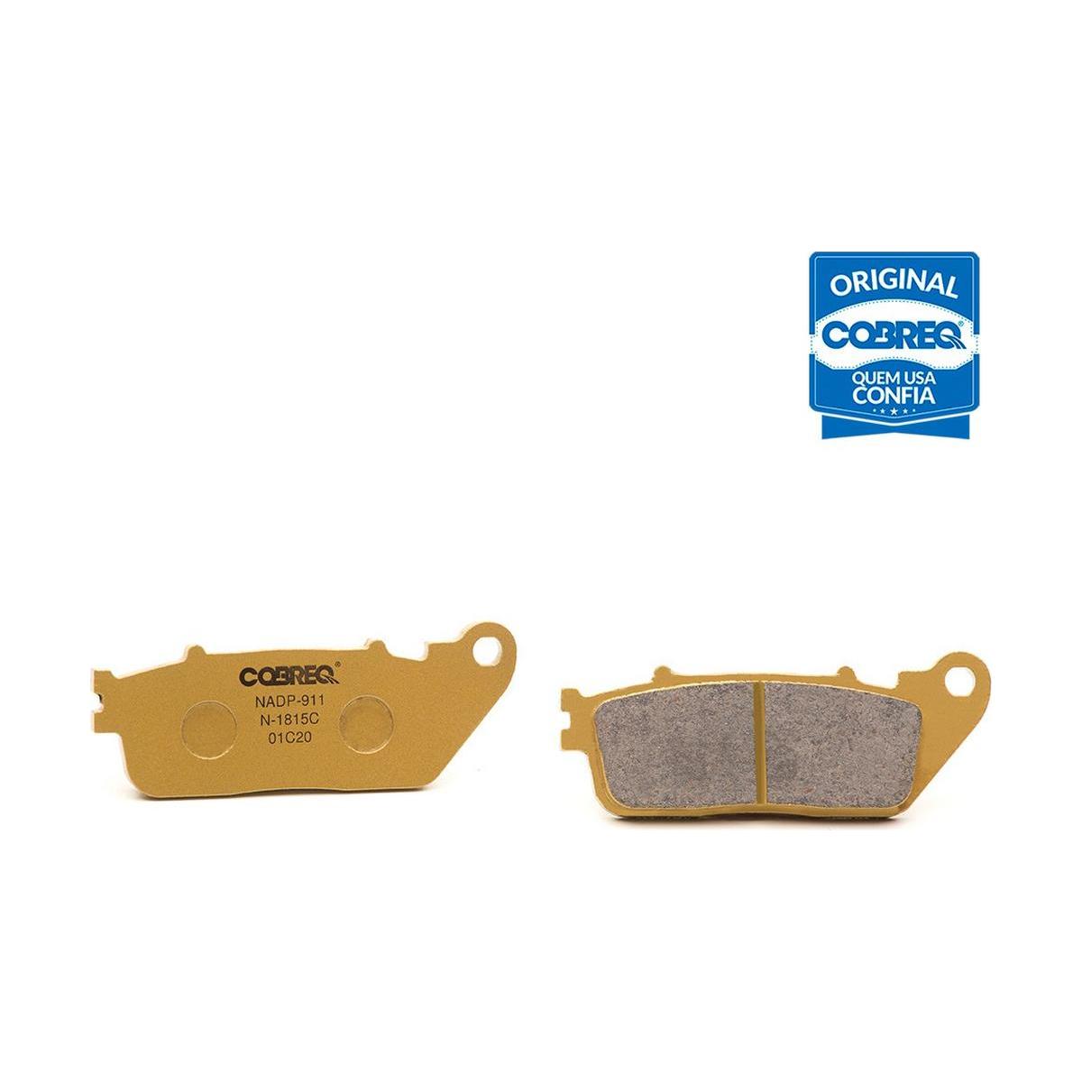Pastilha de Freio Traseira Cerâmica para Honda CB 1000R e VFR 1200F - Cobreq - N-1815C