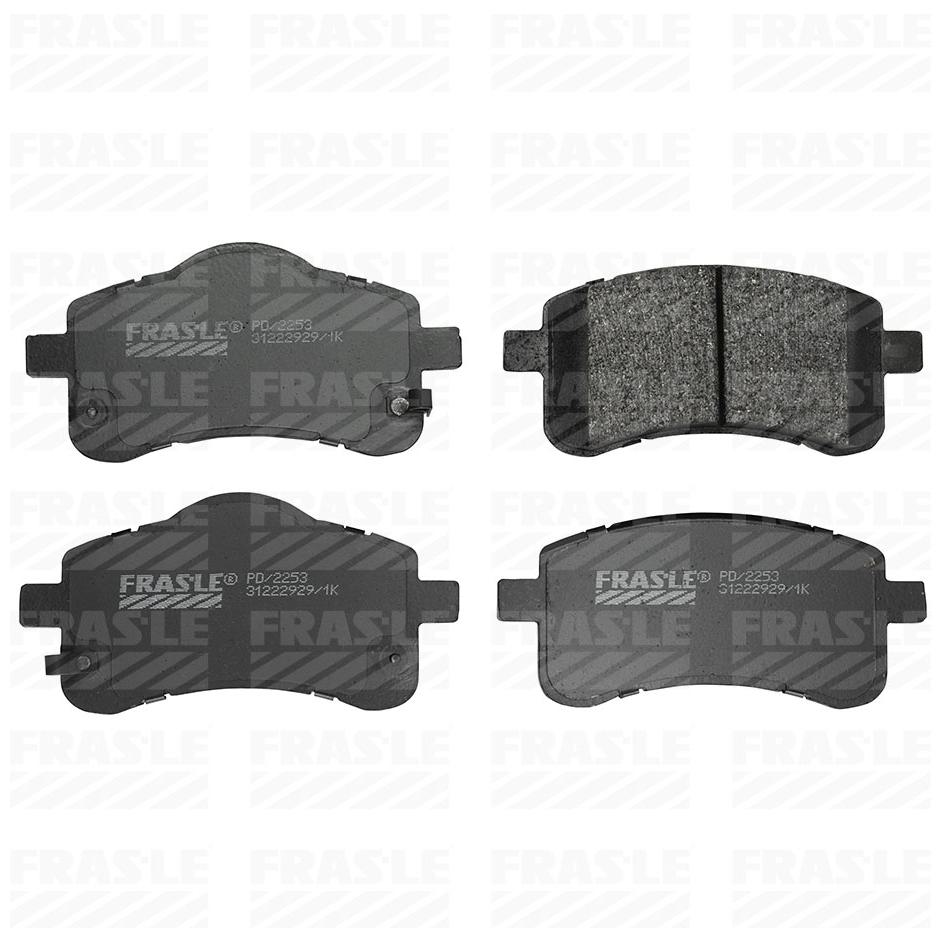 Pastilha de Freio para Ford Territory - Fras-le - PD/2253