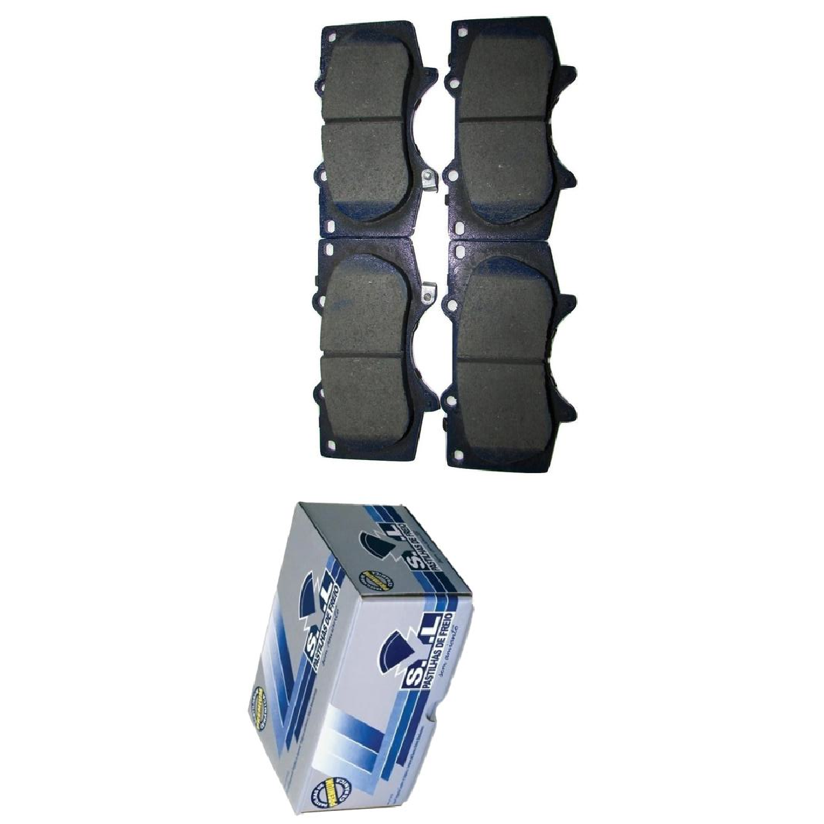Jogo Pastilha de Freio Ceramica Dianteira - Syl - 1391C