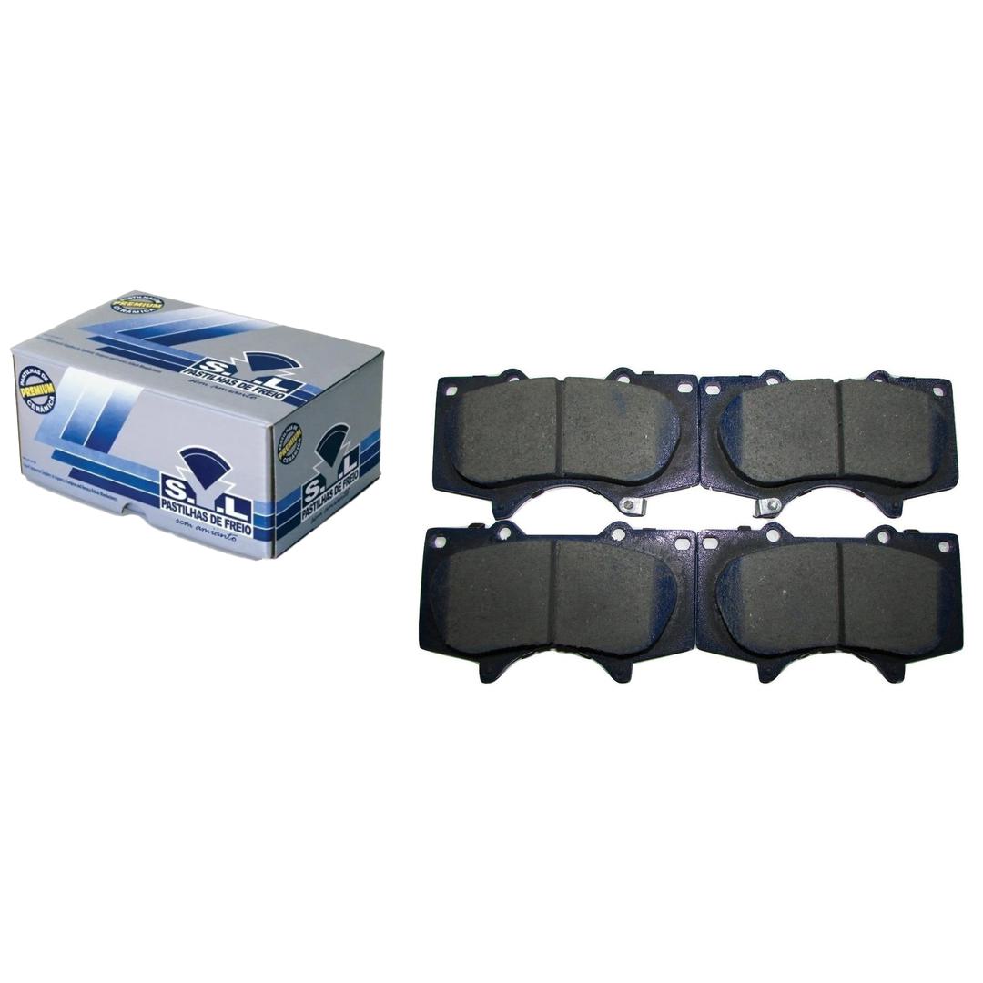 Jogo Pastilha de Freio Ceramica Dianteira - Syl - 1391C
