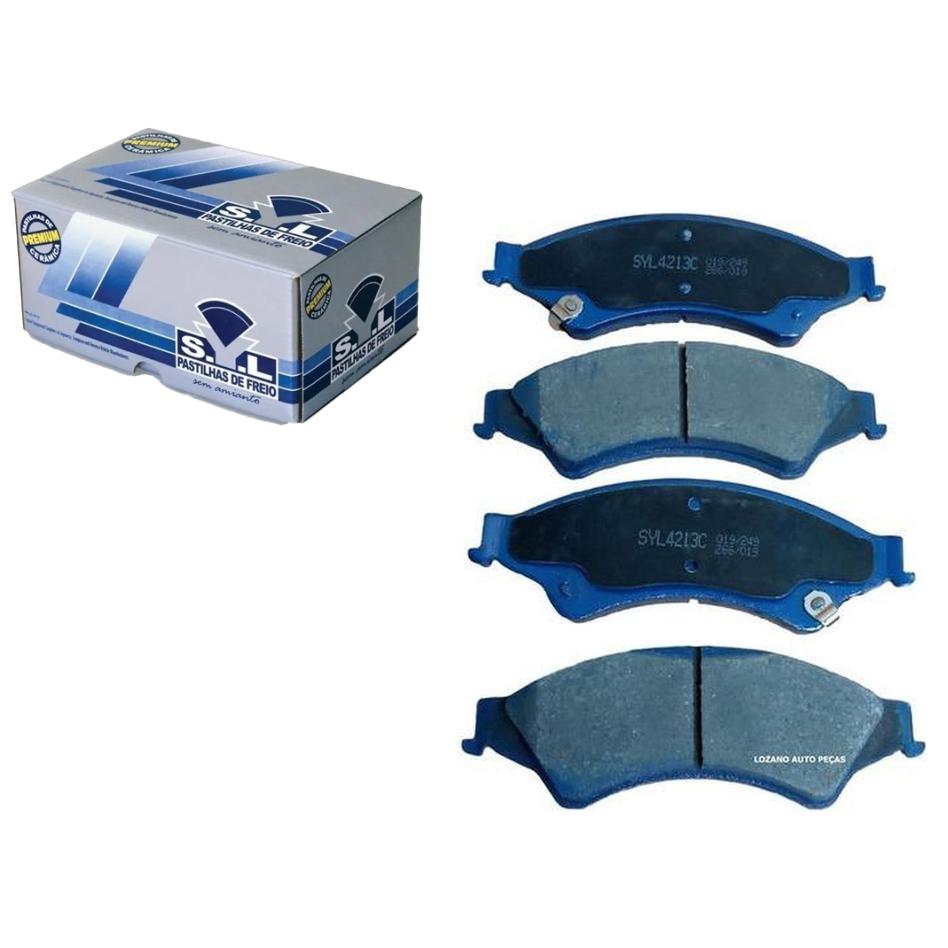 Pastilha de Freio Cerâmica Dianteira para Ford Ranger e Troller T4 - Syl - 4213C