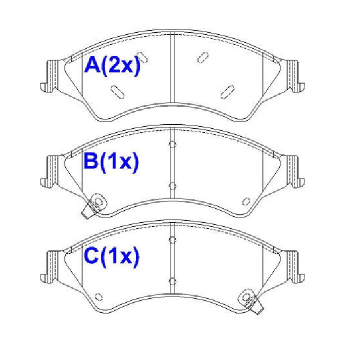 Pastilha de Freio Cerâmica Dianteira para Ford Ranger e Troller T4 - Syl - 4213C