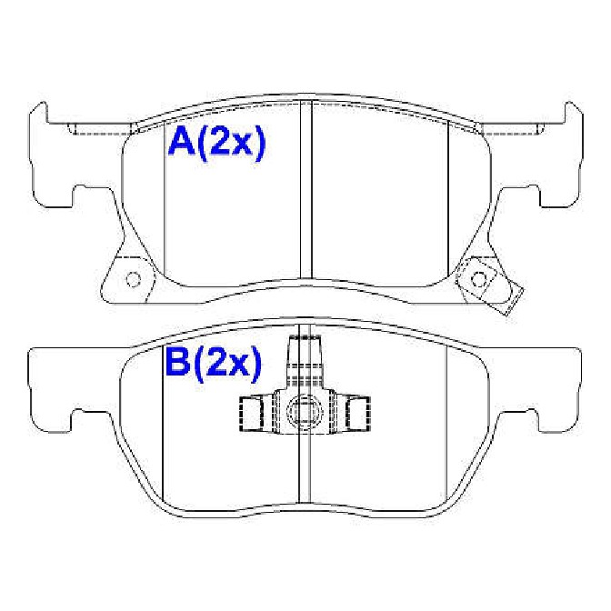 Pastilha de Freio Cerâmica Dianteira para Chevrolet Cruze - Syl - 3117C