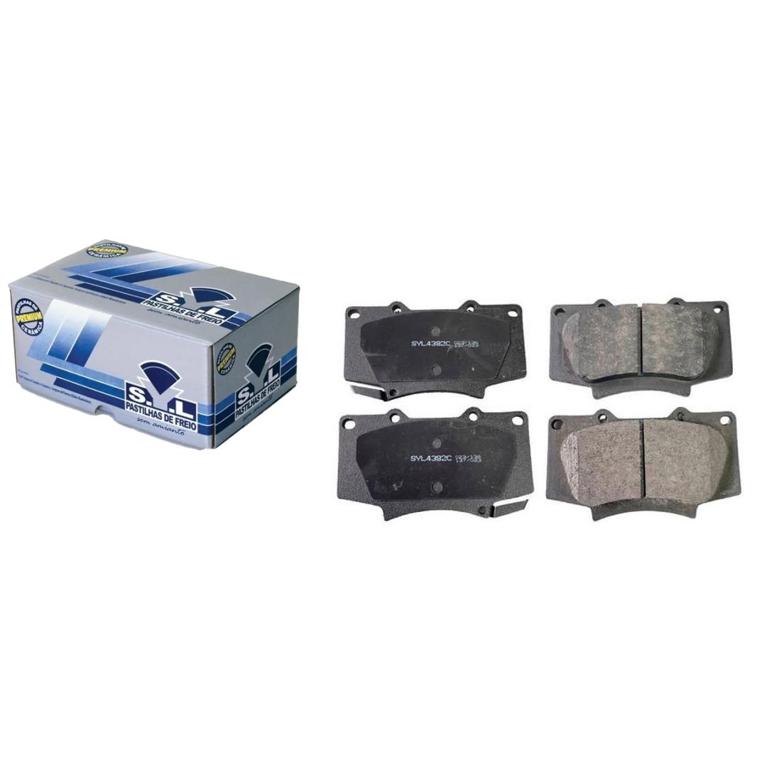 Pastilha de Freio Cerâmica Dianteira para Toyota SW4 - Syl - 4382C