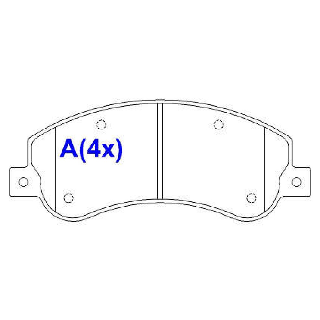 Pastilha de Freio Cerâmica Dianteira para Volkswagen Amarok - Syl - 2047C