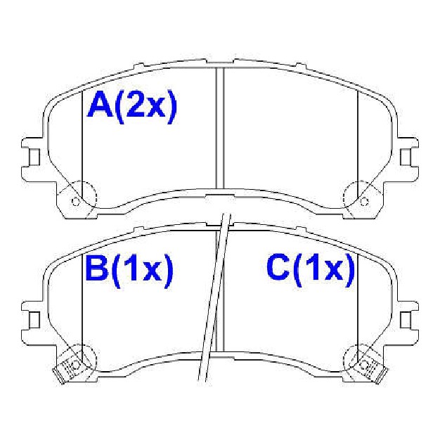Pastilha de Freio Cerâmica Dianteira para Chevrolet S10 - Syl - 3119C