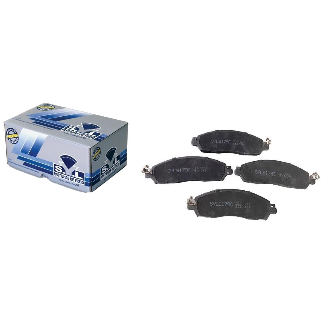 Pastilha de Freio Cerâmica Dianteira para Nissan Frontier - Syl - 9179C