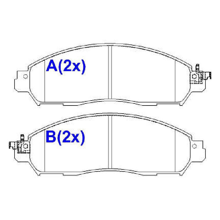 Pastilha de Freio Cerâmica Dianteira para Nissan Frontier - Syl - 9179C