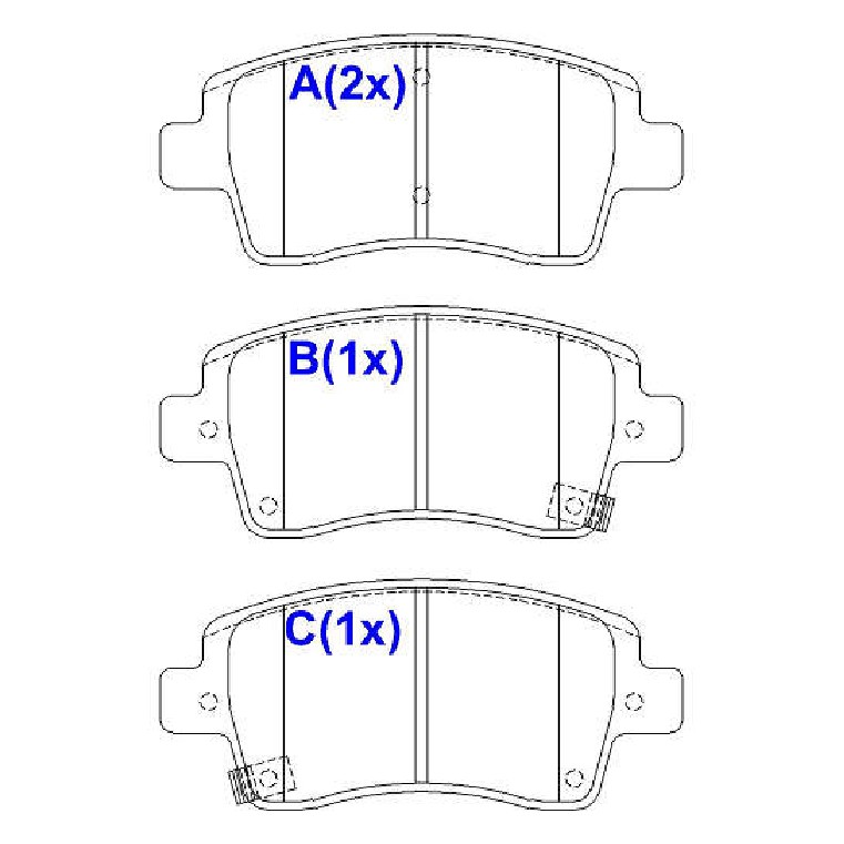 Pastilha de Freio Cerâmica Dianteira para Toyota Etios e YARIS - Syl - 4380C