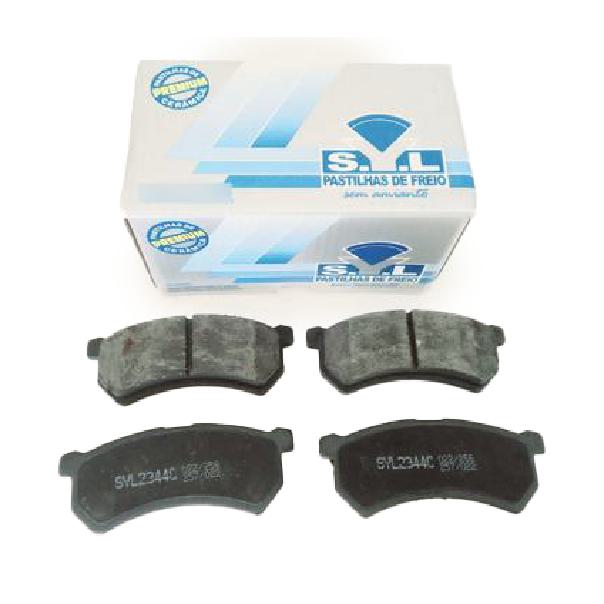 Pastilha de Freio Cerâmica Dianteira para Renault Kwid - Syl - 2344C