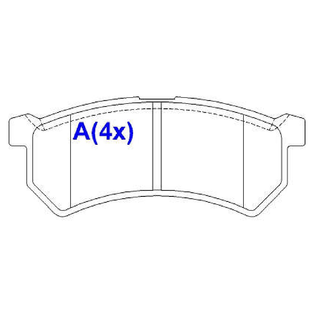 Pastilha de Freio Cerâmica Dianteira para Renault Kwid - Syl - 2344C