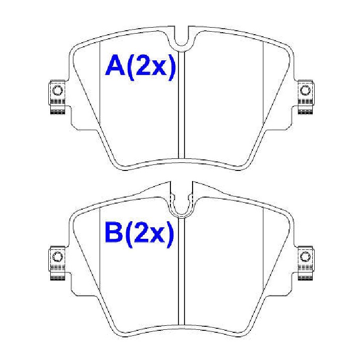 Pastilha de Freio Cerâmica Dianteira para BMW 220i e 225i - Syl - 2067C