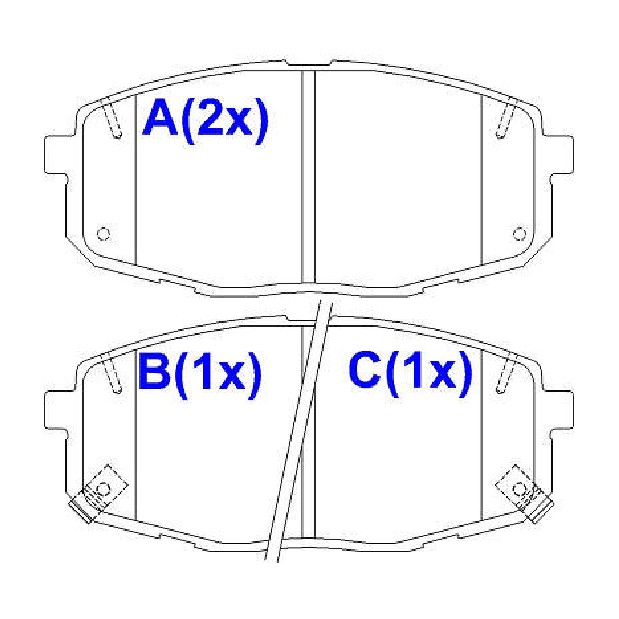 Pastilha de Freio Cerâmica Dianteira para Hyundai Creta - Syl - 6264C