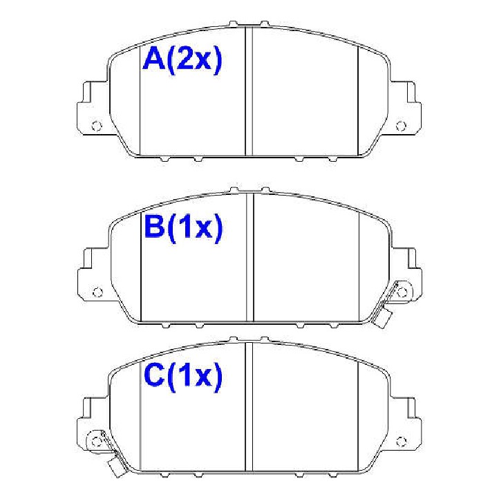 Pastilha de Freio Cerâmica Dianteira para Honda Accord e HR-V - Syl - 4254C