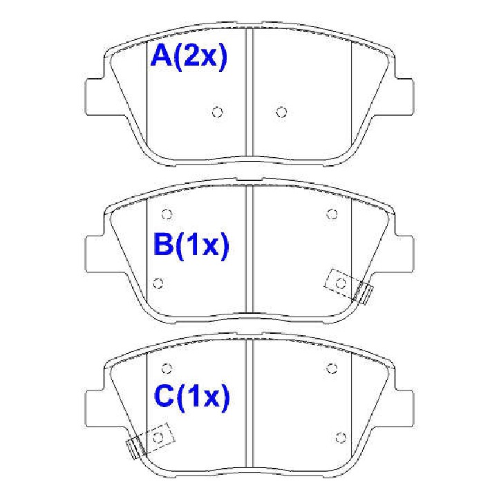 Pastilha de Freio Cerâmica Dianteira para Hyundai Azera e KIA Optima - Syl - 5262C