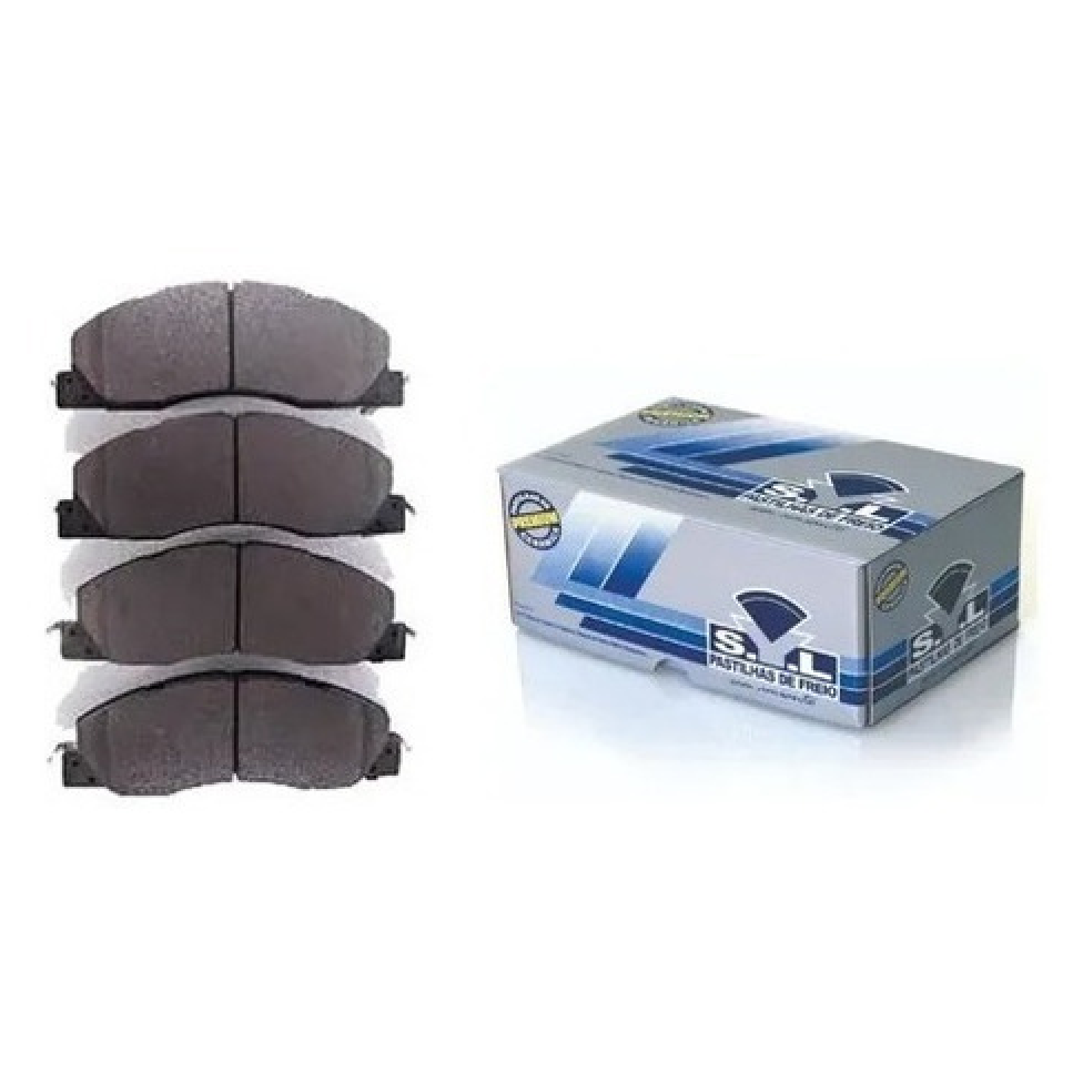 Pastilha de Freio Cerâmica Dianteira para Dodge RAM 2500 - Syl - 3124C