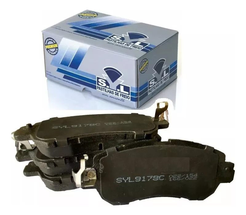 Pastilha de Freio Cerâmica Dianteira para Nissan Kicks - Syl - 9178C
