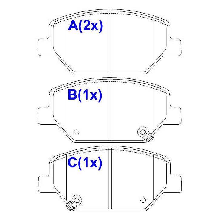 Pastilha de Freio Cerâmica Dianteira para Chevrolet Equinox - Syl - 4080C