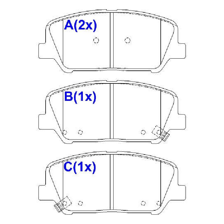 Pastilha de Freio Cerâmica Dianteira para Hyundai Azera e Genesis - Syl - 6262C
