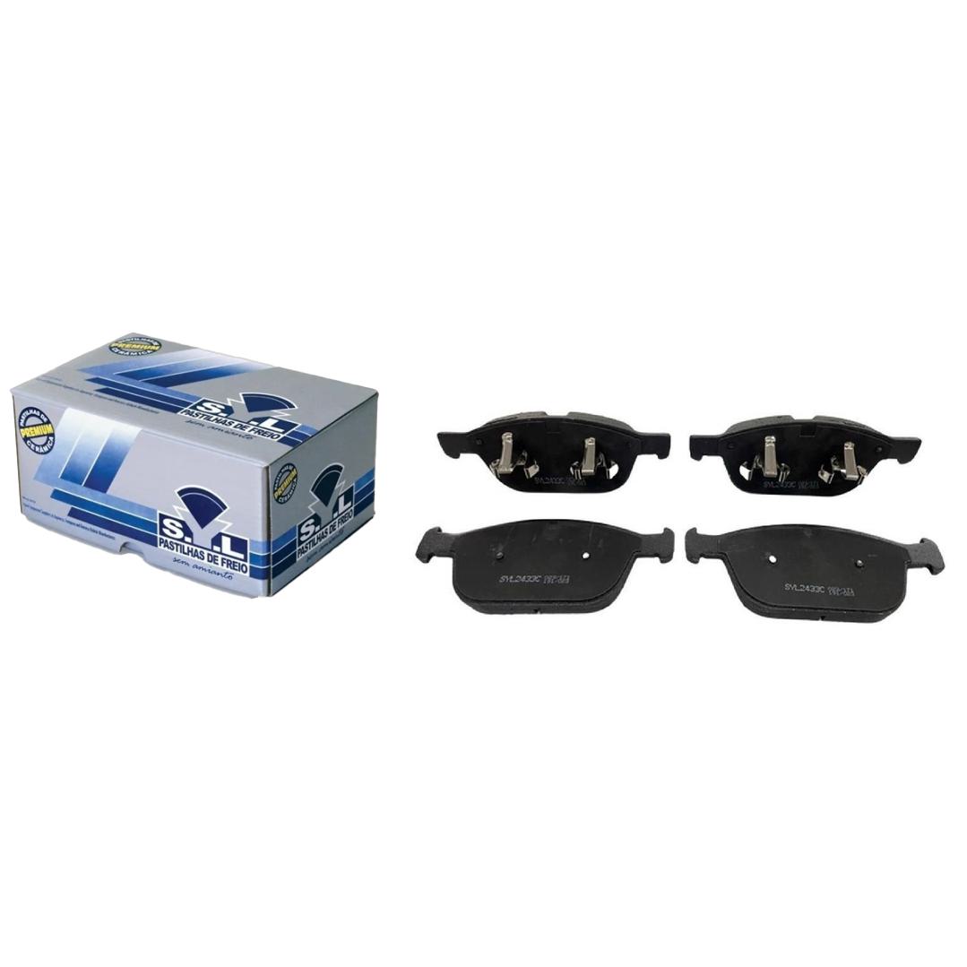 Pastilha de Freio Cerâmica Dianteira para Volvo XC60 - Syl - 2433C