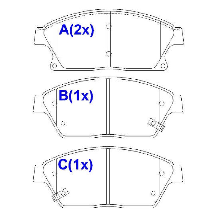 Pastilha de Freio Cerâmica Dianteira para Chevrolet Tracker - Syl - 3115C