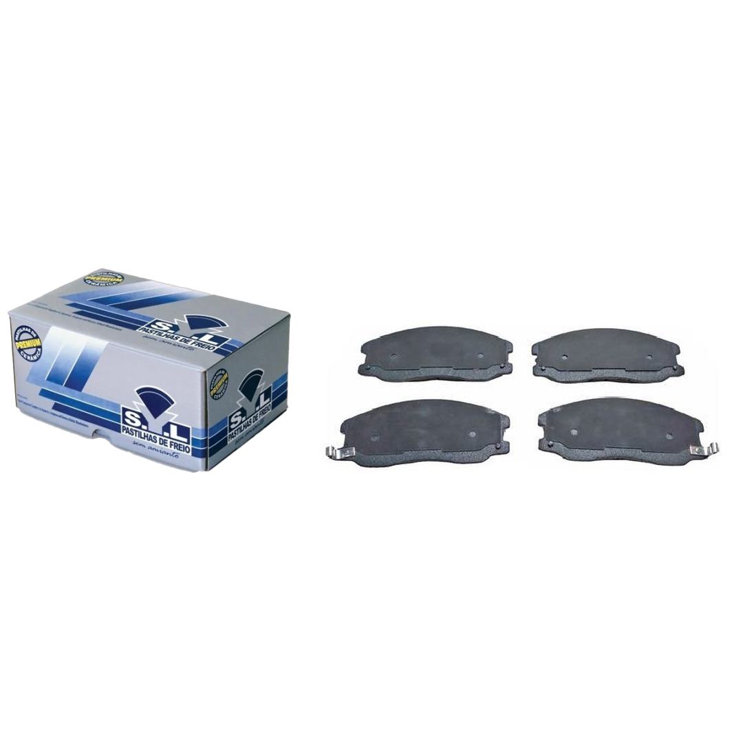 Pastilha de Freio Cerâmica Dianteira para Chevrolet Captiva - Syl - 2090C
