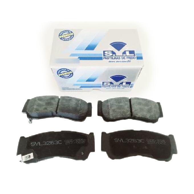 Pastilha de Freio Cerâmica Traseira para Hyundai Santa Fé - Syl - 3263C