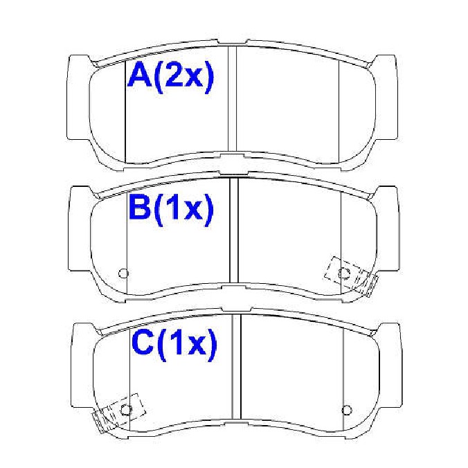 Pastilha de Freio Cerâmica Traseira para Hyundai Santa Fé - Syl - 3263C