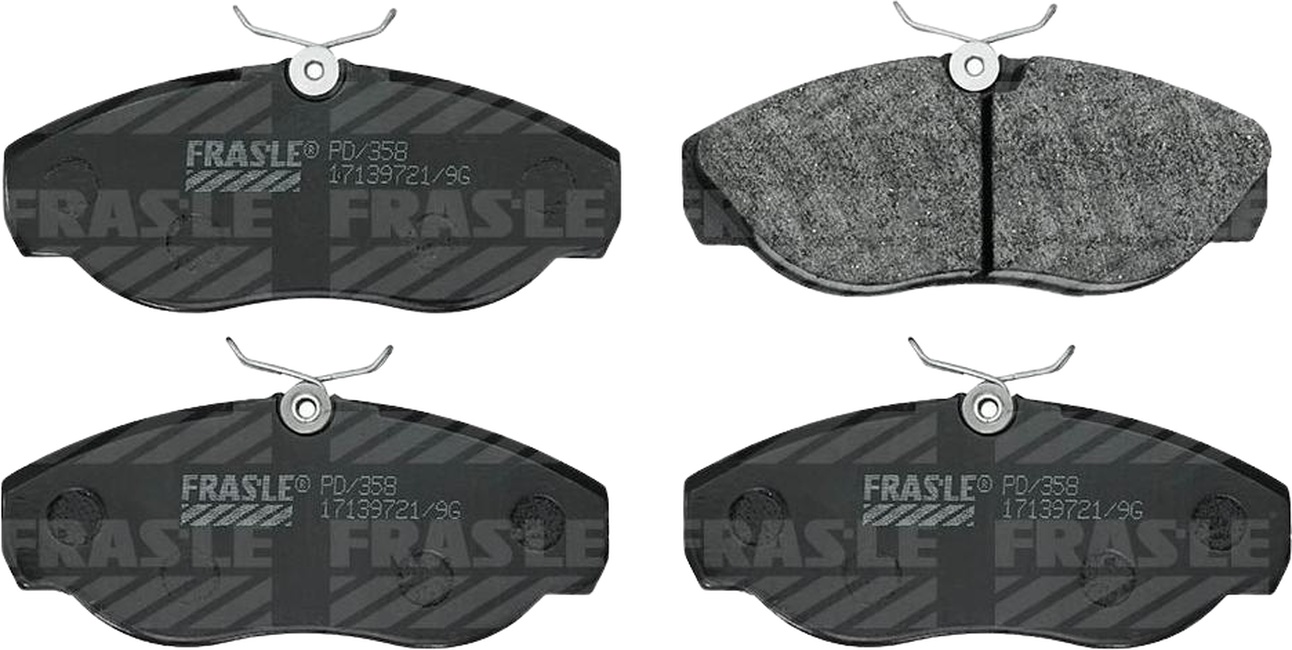 Pastilha de Freio Dianteira para Citroen Jumper e Fiat Ducato - Fras-le - PD/358