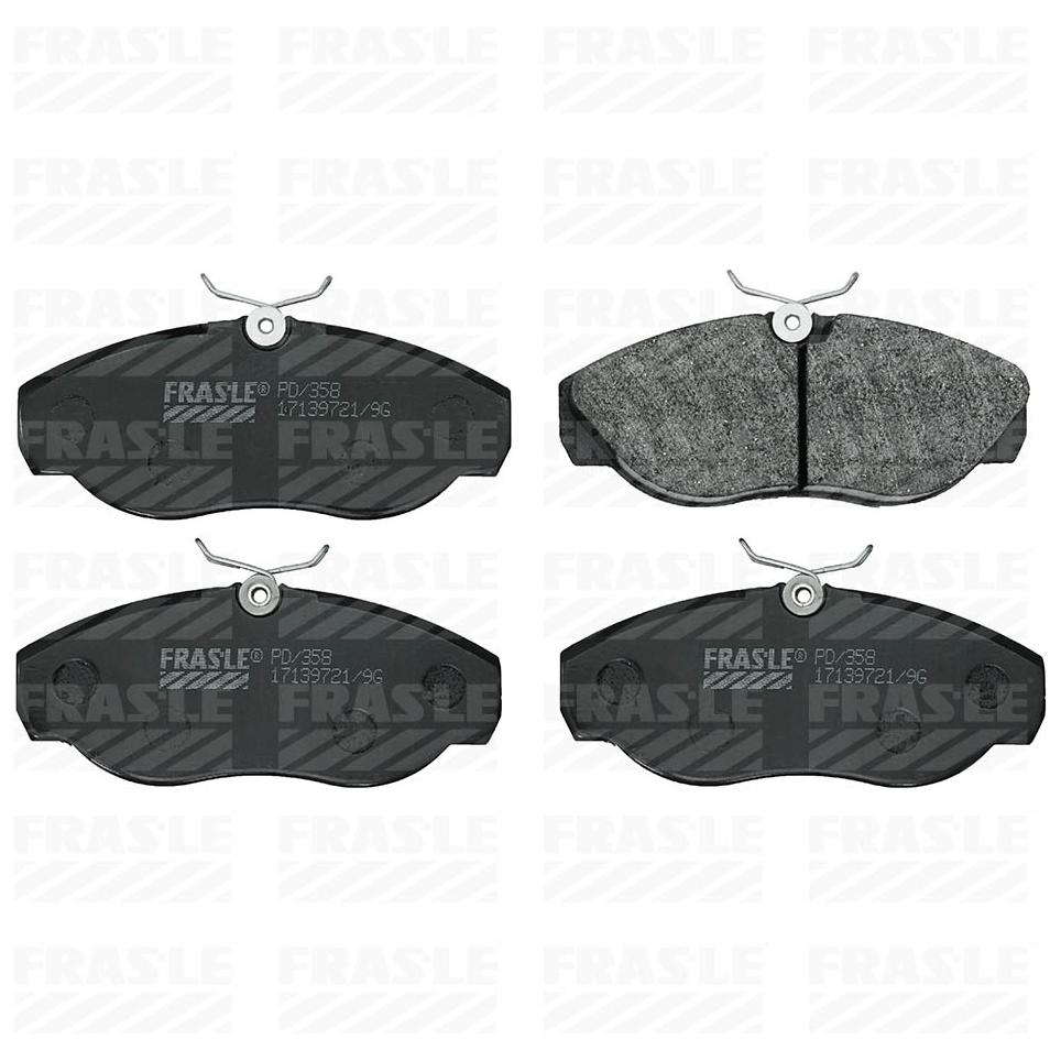 Pastilha de Freio Dianteira para Citroen Jumper e Fiat Ducato - Fras-le - PD/358