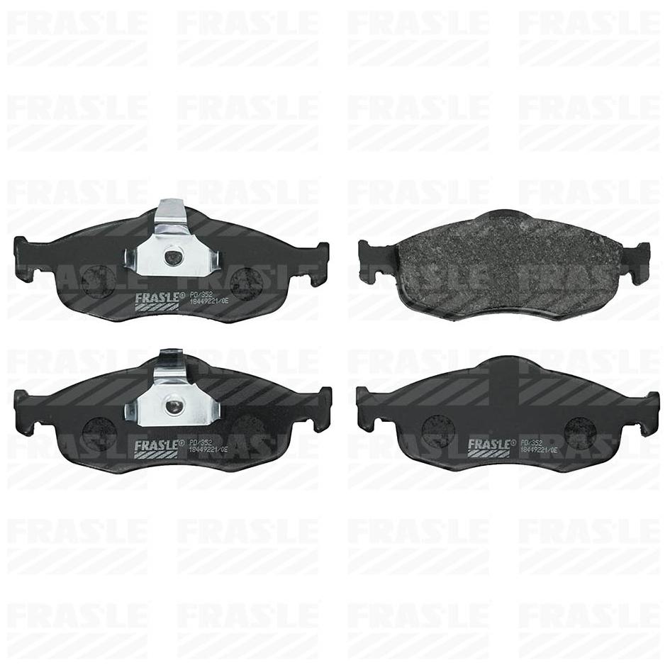 Pastilha de Freio Dianteira para Ford Mondeo - Fras-le - PD/352