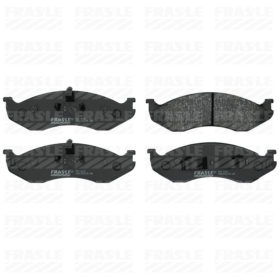 Pastilha de Freio Dianteira para Jeep Wrangler e KIA Carnival - Fras-le - PD/418