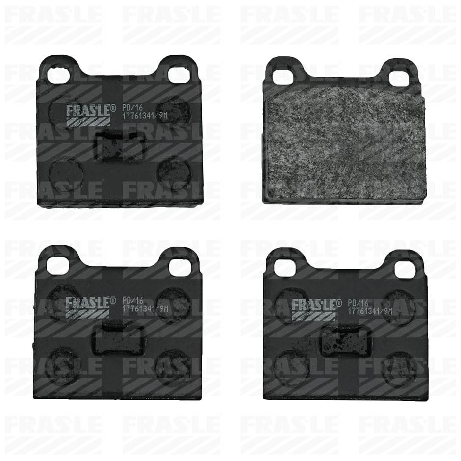 Pastilha de Freio Dianteira para Volkswagen Gol e VOYAGE - Fras-le - PD/16