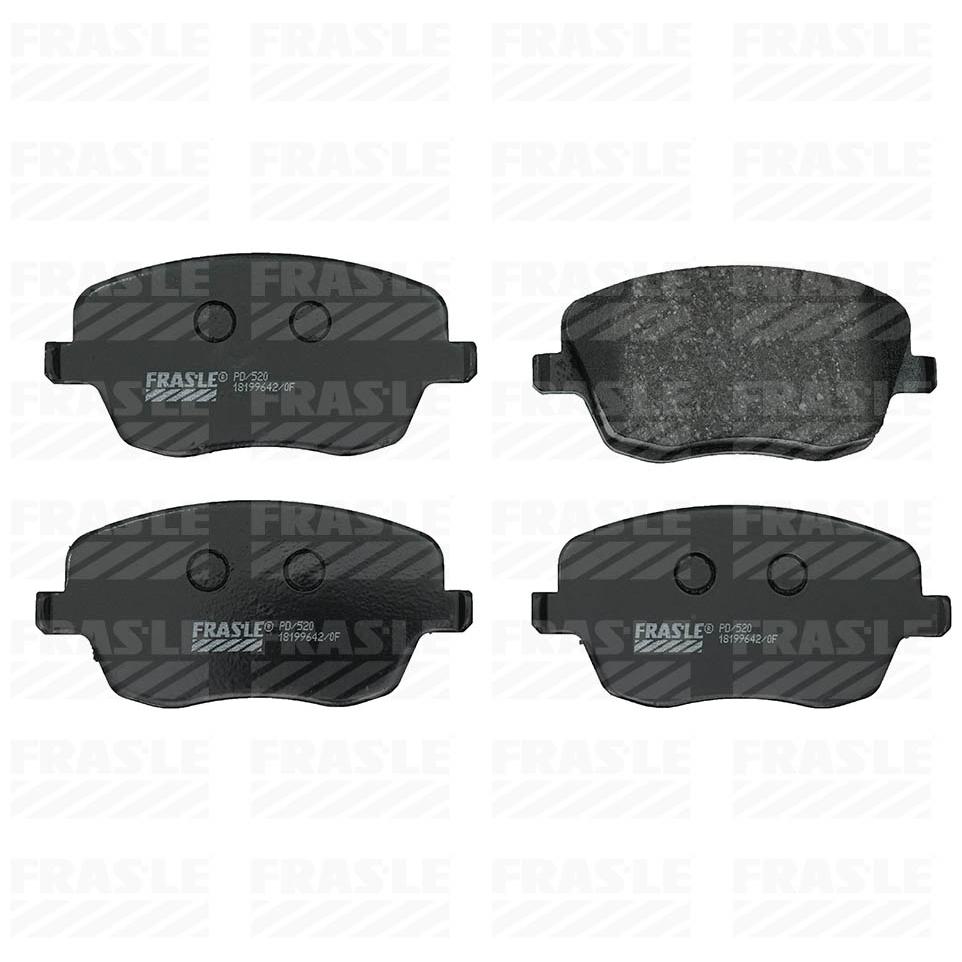 Pastilha de Freio Dianteira para Volkswagen Polo e Polo Sedan - Fras-le - PD/520