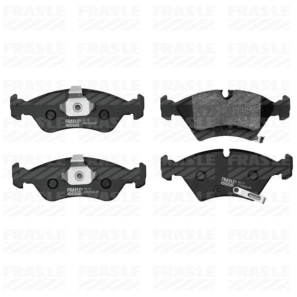 Pastilha de Freio Dianteira para Chevrolet Meriva e Zafira - Fras-le - PD/77