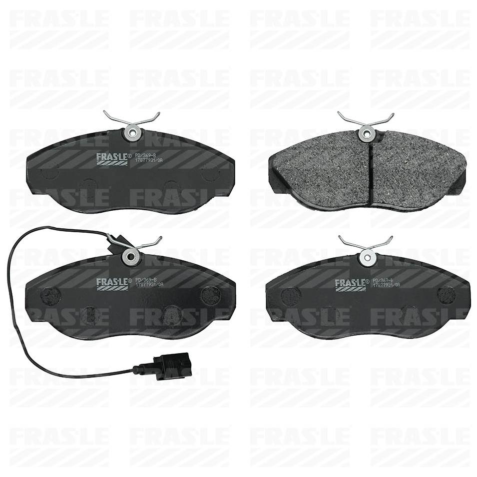 Pastilha de Freio Dianteira para Fiat Ducato e Peugeot Boxer - Fras-le - PD/369-B
