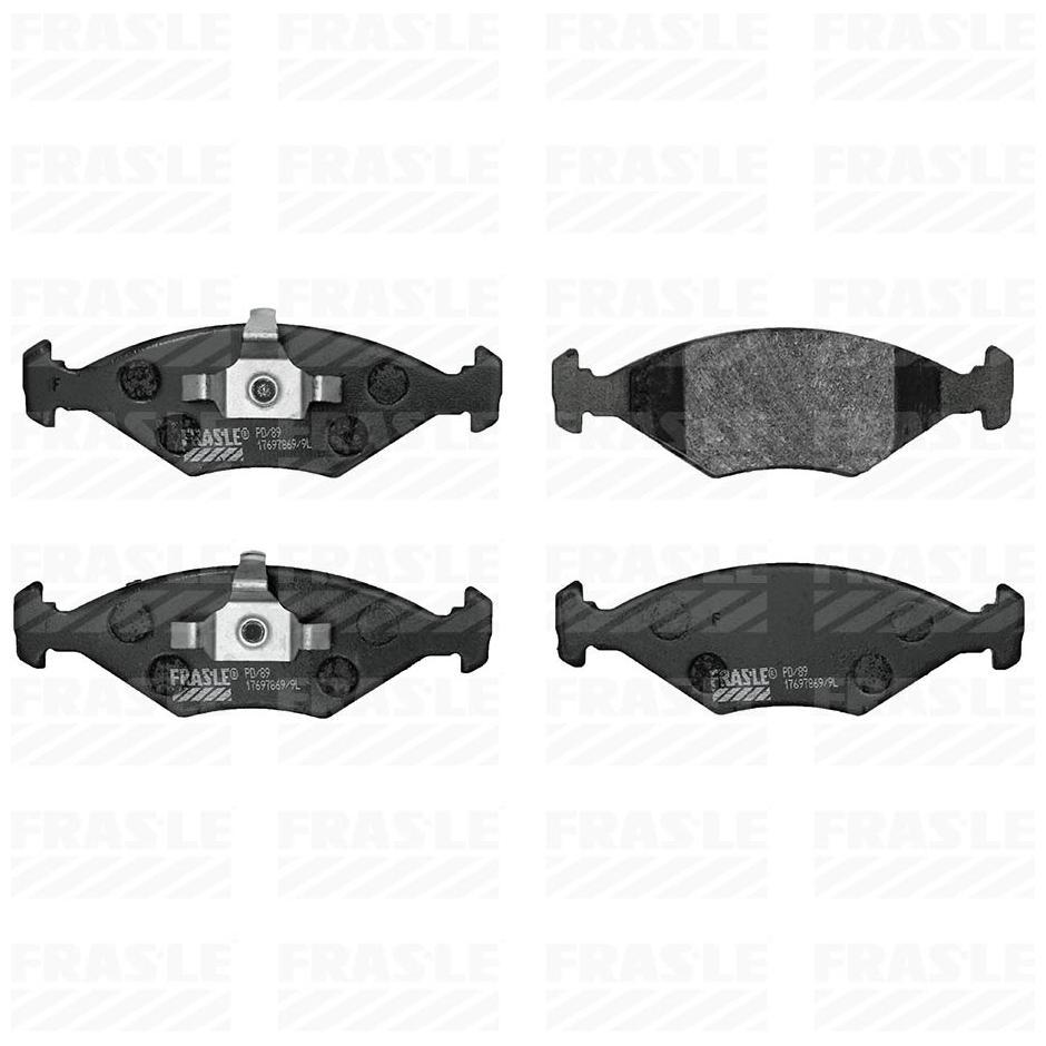 Pastilha de Freio Dianteira para Fiat Fiorino e Uno - Fras-le - PD/89