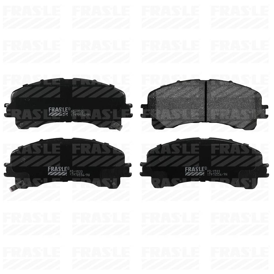 Pastilha de Freio Dianteira para Chevrolet S10 e Trailblazer - Fras-le - PD/1533