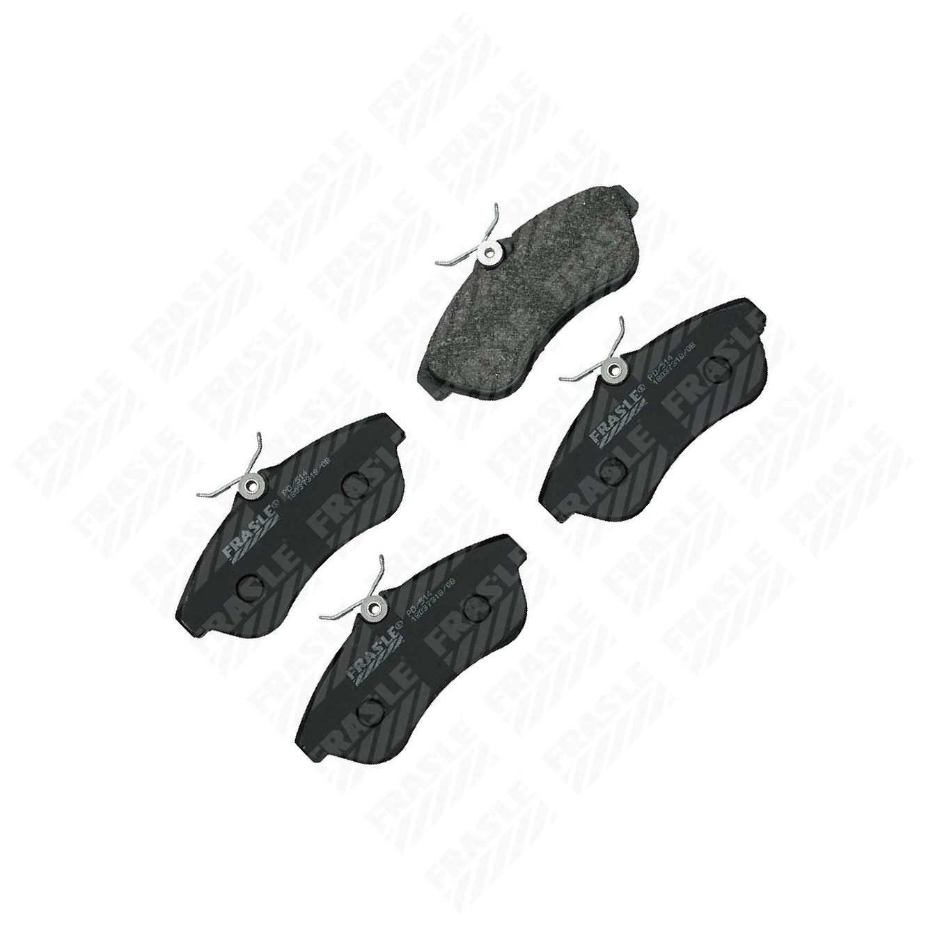 Pastilha de Freio Dianteira para Citroen C3 e C3 Picasso - Fras-le - PD/514