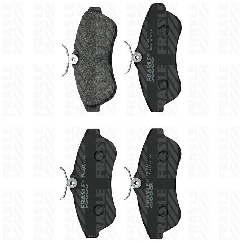 Pastilha de Freio Dianteira para Citroen C3 e C3 Picasso - Fras-le - PD/514