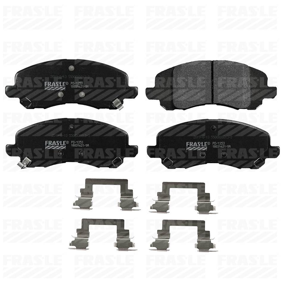 Pastilha de Freio Dianteira para Jeep Compass - Fras-le - PD/1353