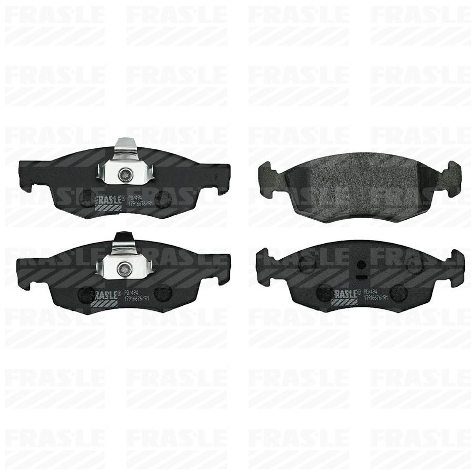 Pastilha de Freio Dianteira para Fiat Doblo - Fras-le - PD/494